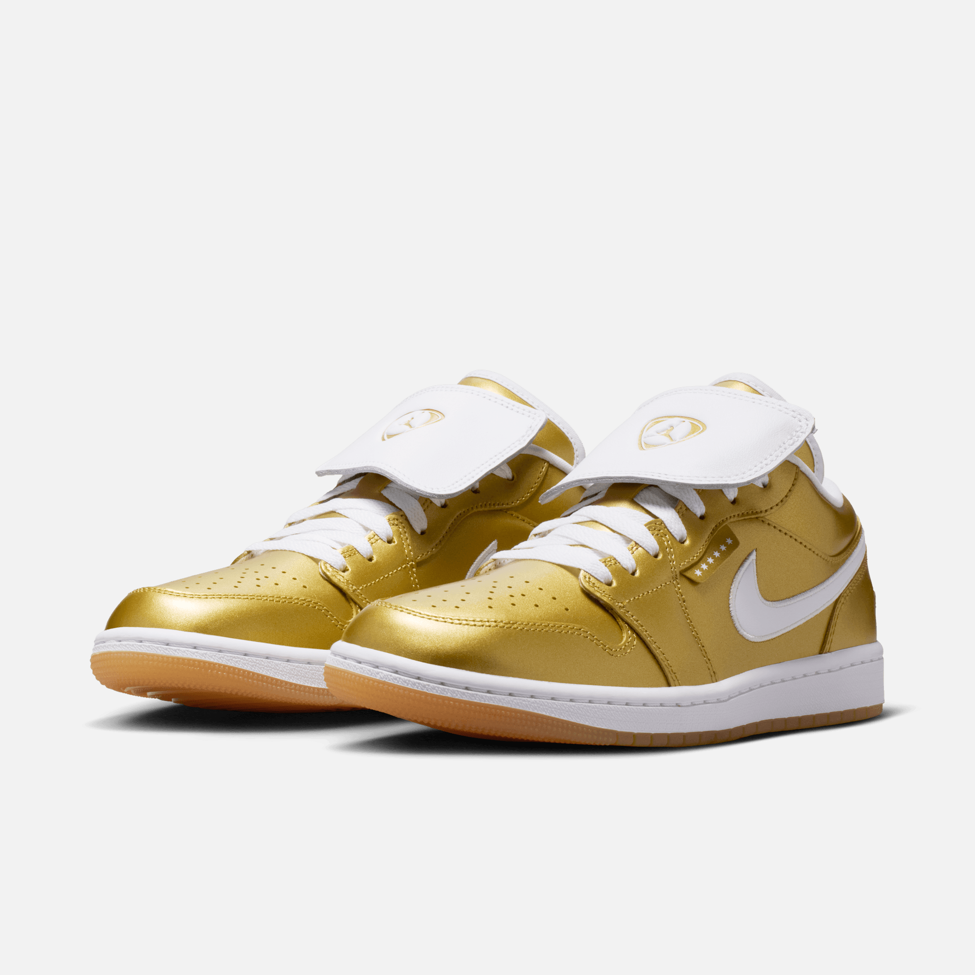 Air Jordan Women's 1 Low Gold Tiempo