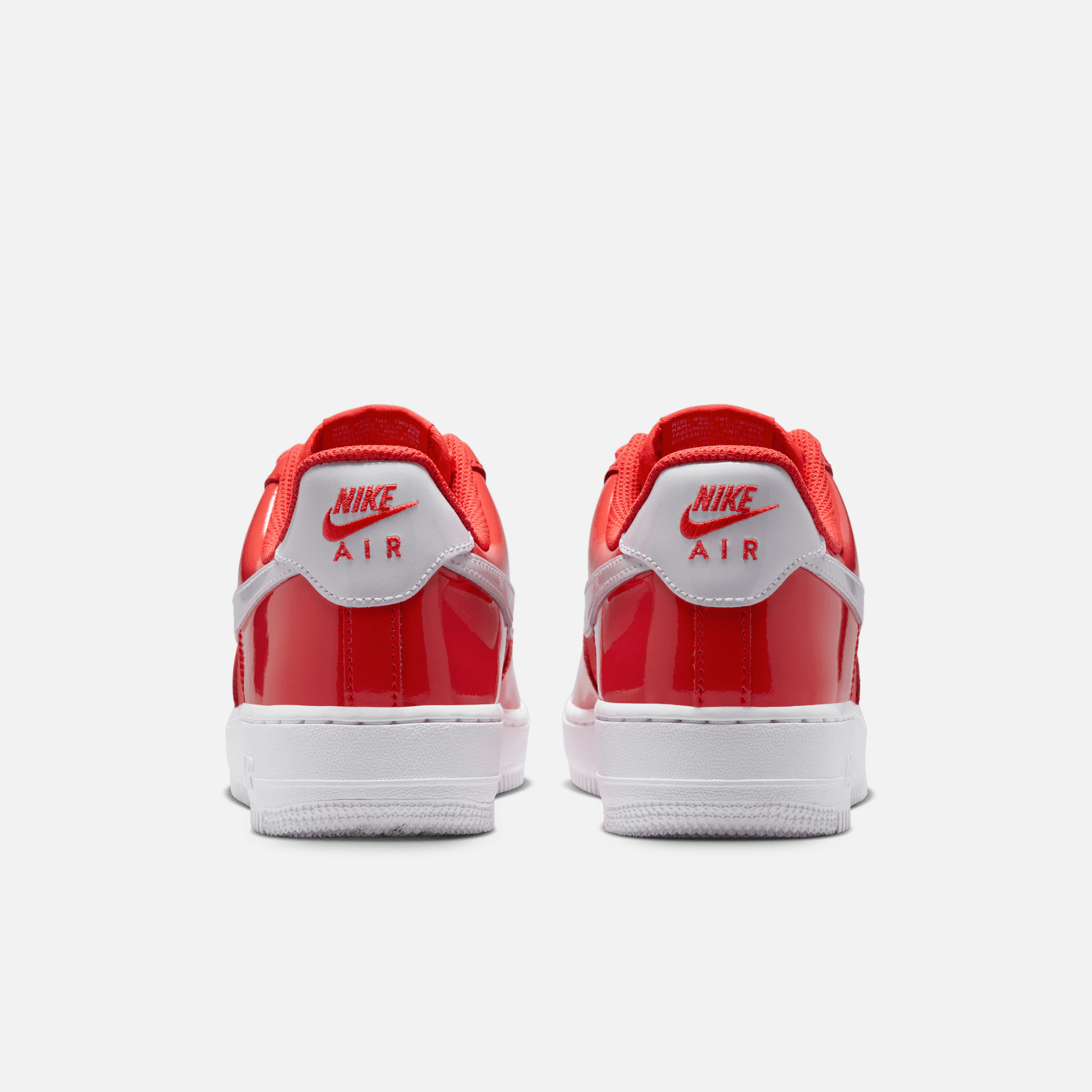 Nike Women's Air Force 1 Low Light Crimson Patent