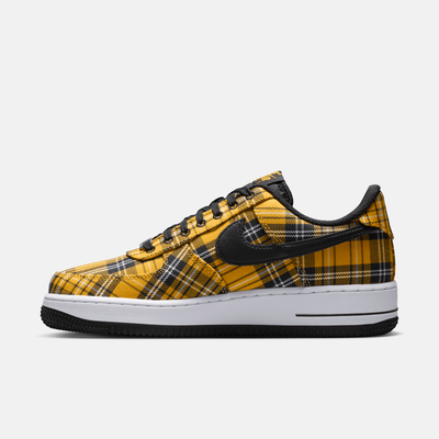 Nike Women's Air Force 1 Low Clueless Yellow Plaid