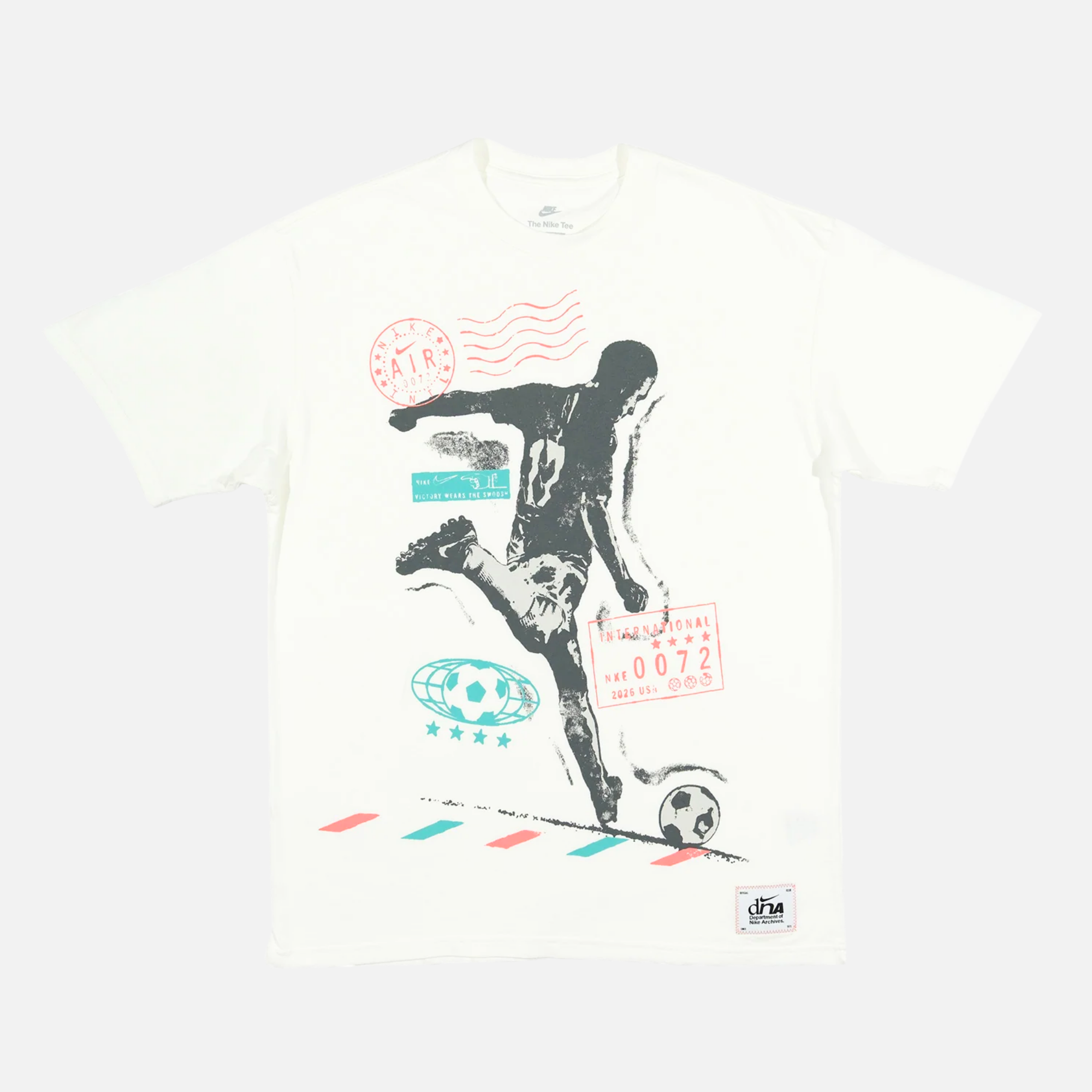 Nike Sportswear Celebrate Soccer Passport Stamp T-Shirt