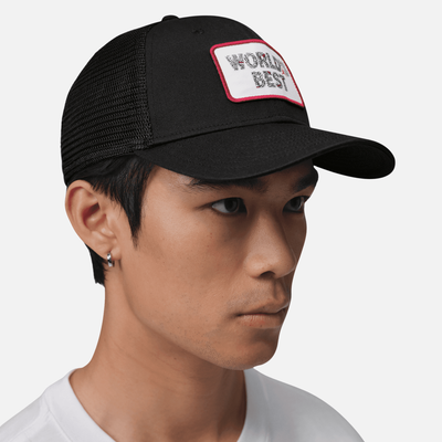 Air Jordan Rise Black World's Best Snapback Hat