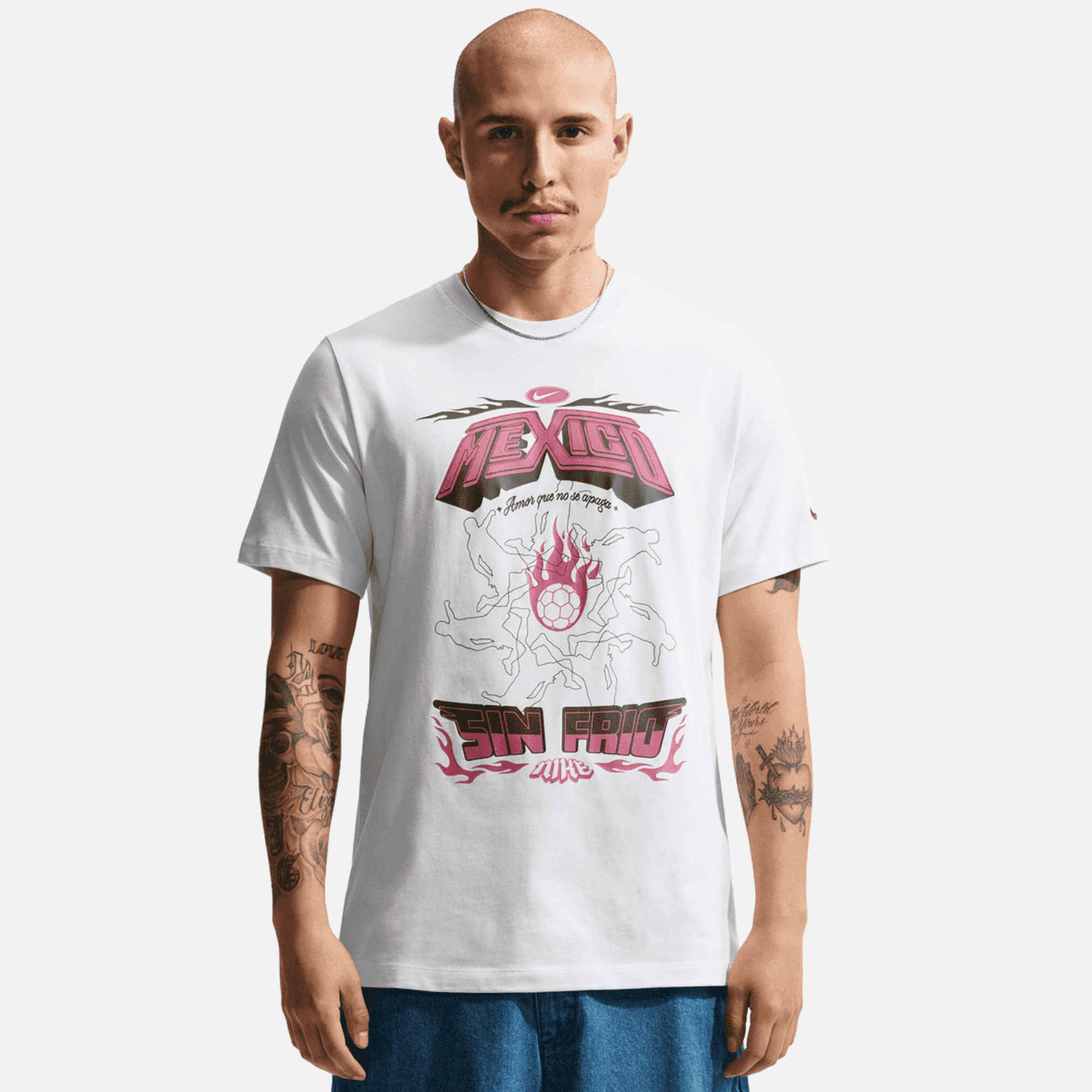 Nike Sportswear White Mexico Football T-Shirt
