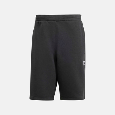 Adidas Trefoil Essentials Black Fleece Shorts