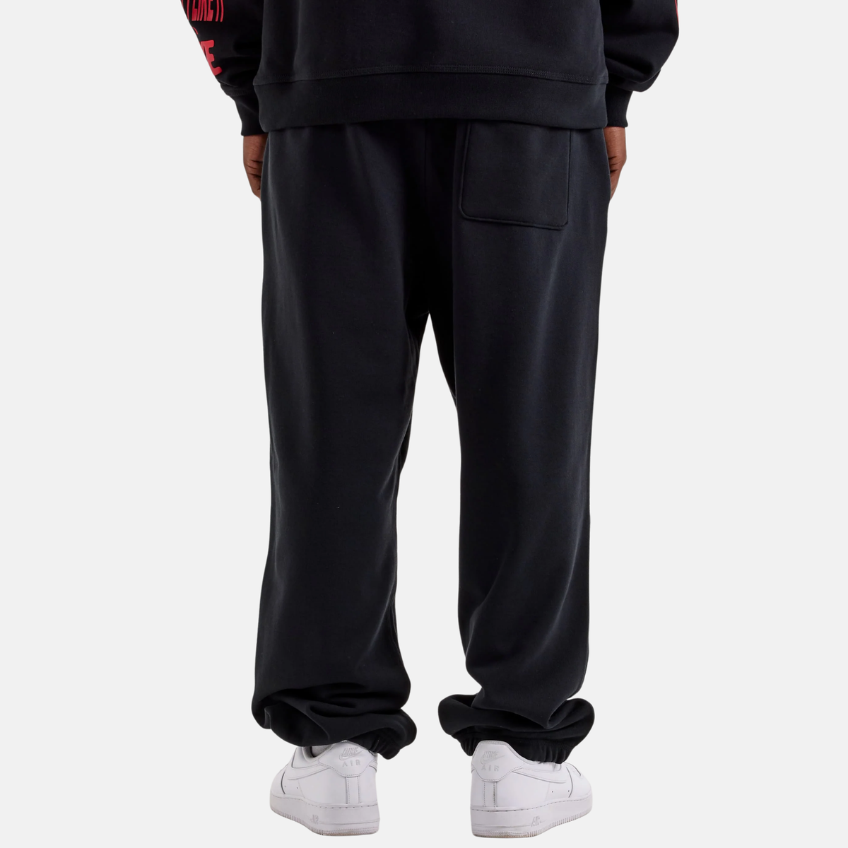 Nike Sportswear Novelty Thanks Black Red Pants