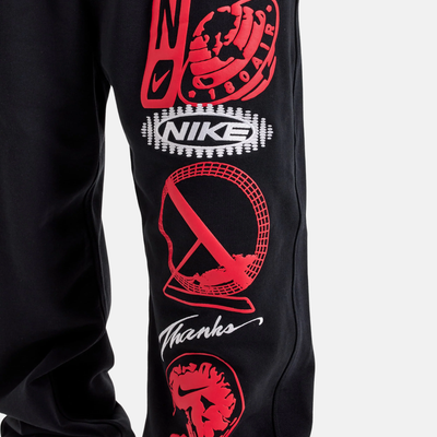 Nike Sportswear Novelty Thanks Black Red Pants