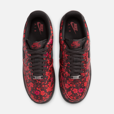 Nike Women's Air Force 1 Low Red Floral
