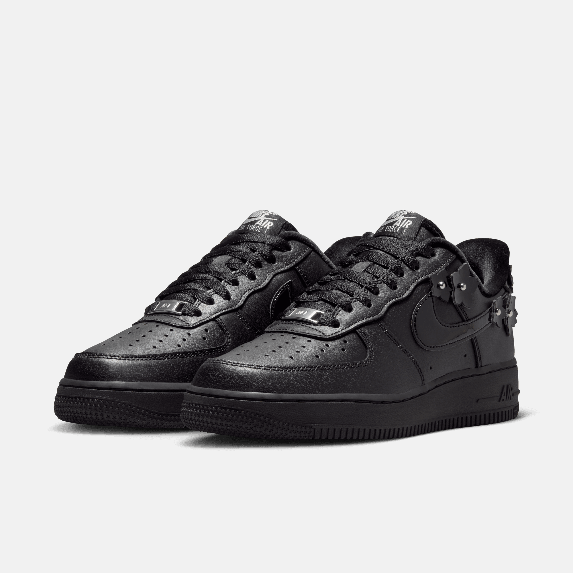 Nike Women's Air Force 1 Low Black Florette