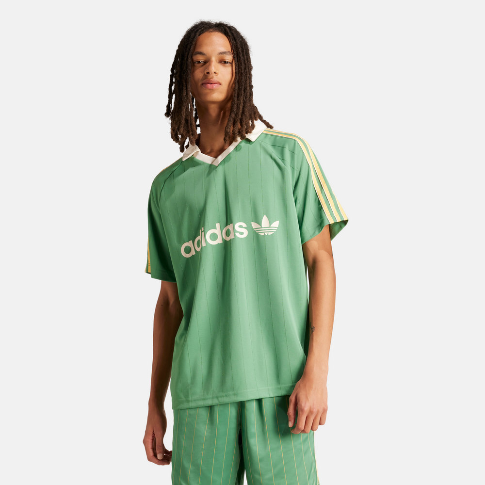 Adidas Preloved Green Pinstripe Jersey