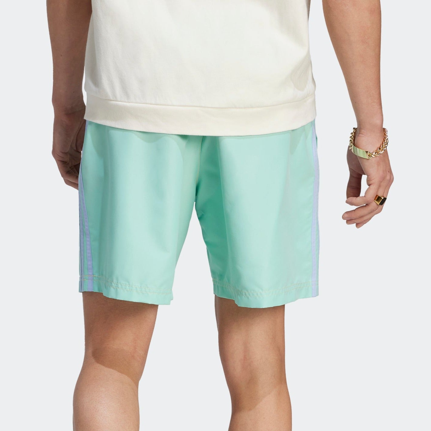 Adidas Enjoy Summer Green Poly Shorts