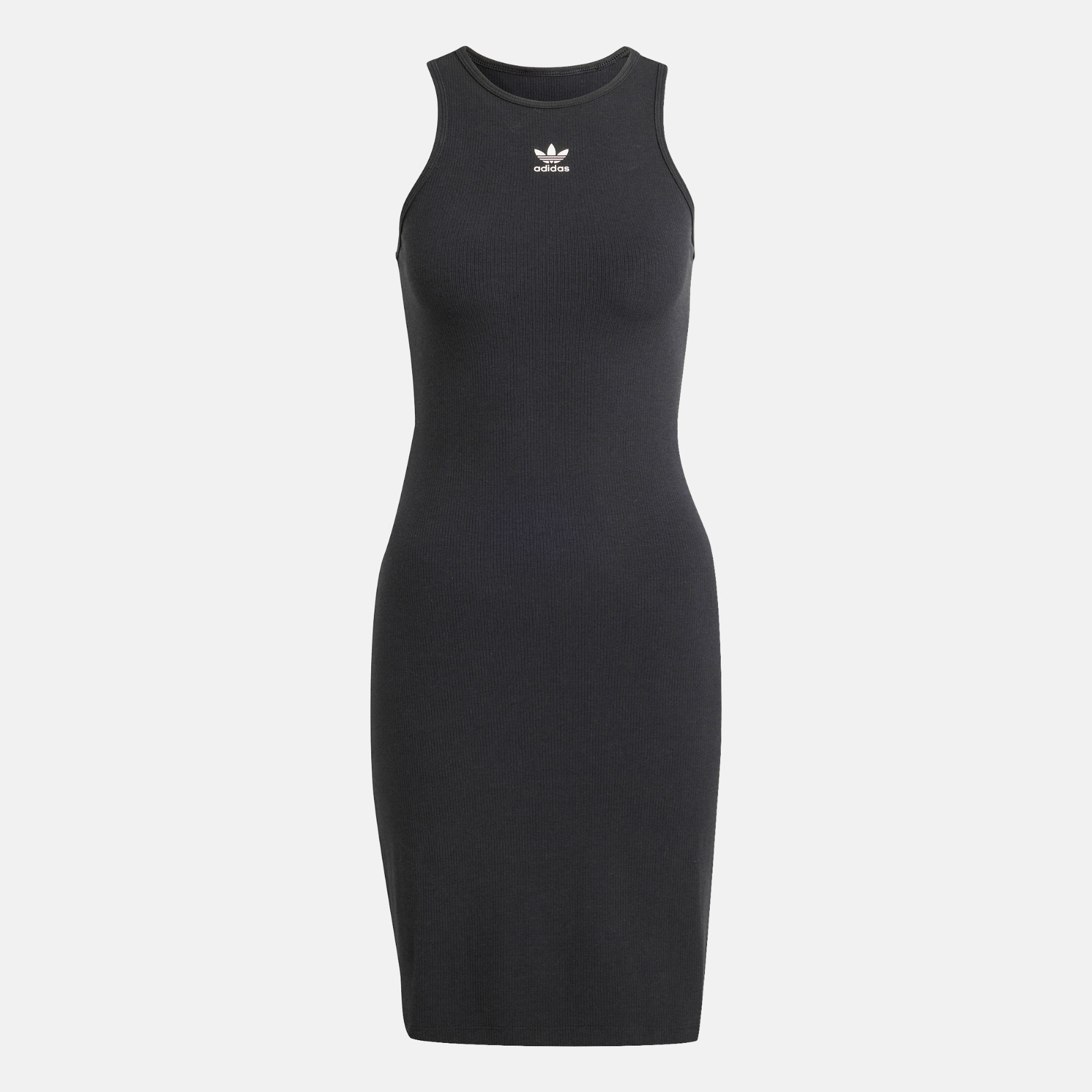 Adidas Women's Essentials Black Rib Tank Dress