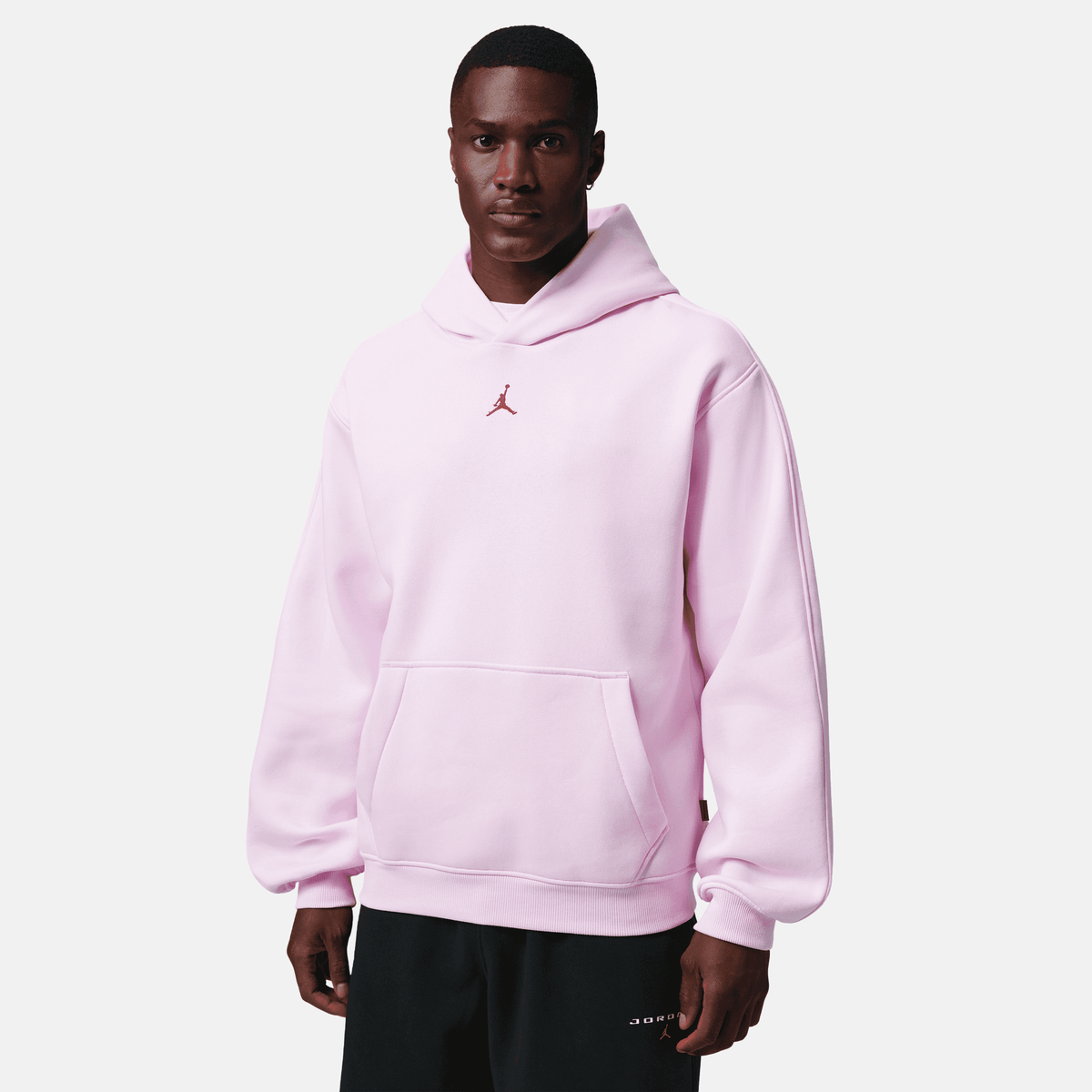 Air Jordan Brooklyn Fleece Pink Pullover Hoodie