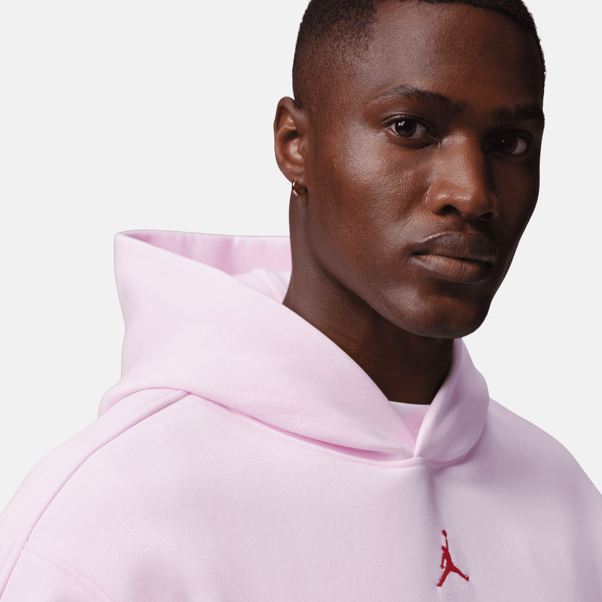 Air Jordan Brooklyn Fleece Pink Pullover Hoodie