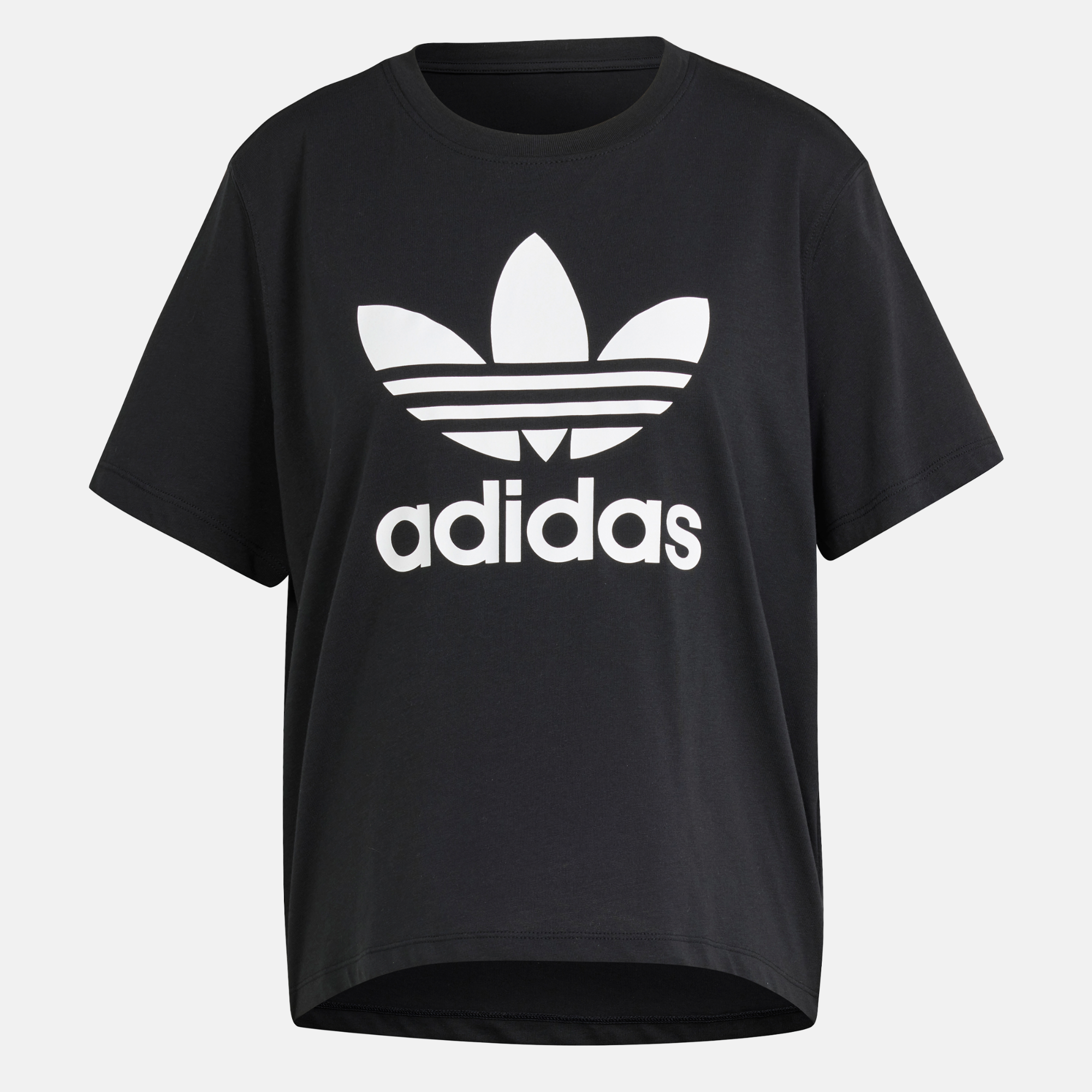 Adidas Adicolor Trefoil Boxy Black T-Shirt