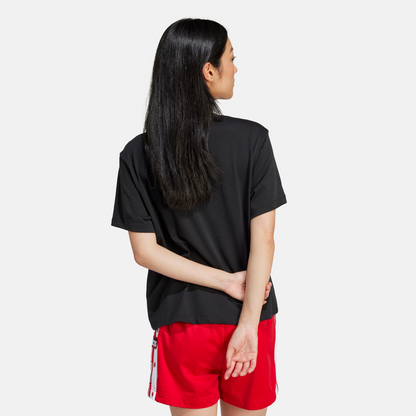 Adidas Adicolor Trefoil Boxy Black T-Shirt