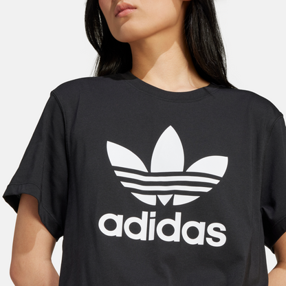 Adidas Adicolor Trefoil Boxy Black T-Shirt