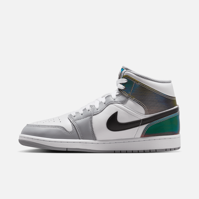 Air Jordan 1 Mid SE Multi-Color White Wolf Grey