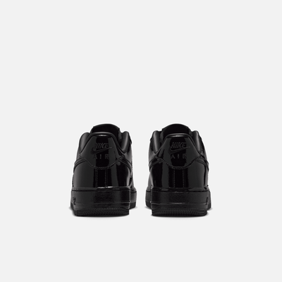 Nike Big Kids' Air Force 1 Low Black Patent Leather (GS)