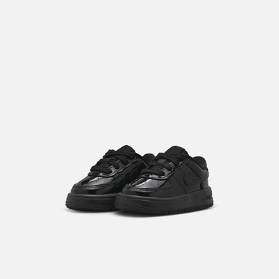 Nike Kids' Air Force 1 Low Black Patent Leather (TD)
