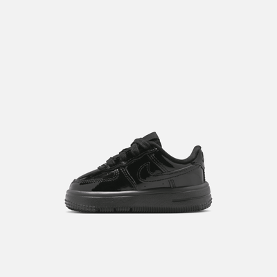 Nike Kids' Air Force 1 Low Black Patent Leather (TD)