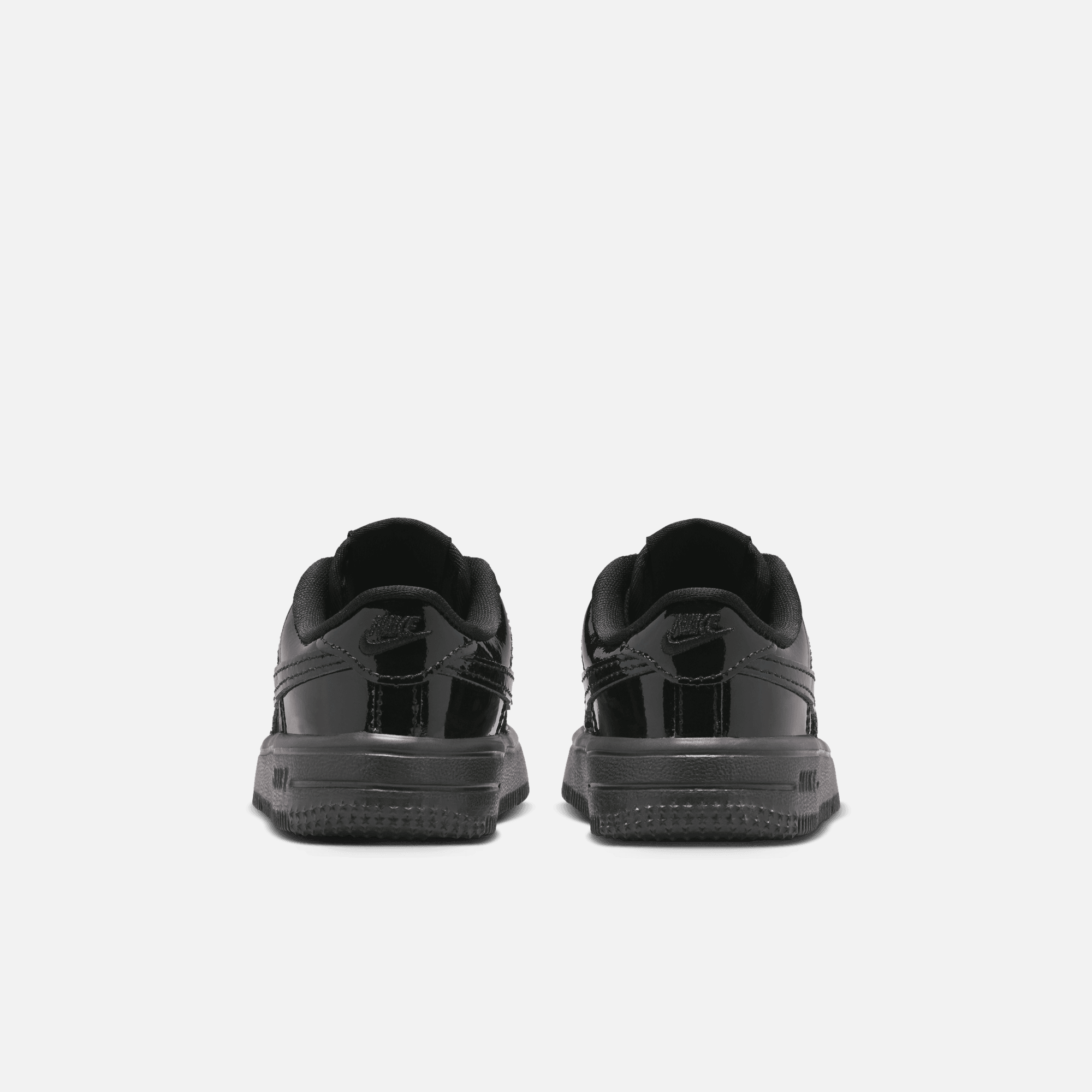 Nike Kids' Air Force 1 Low Black Patent Leather (TD)