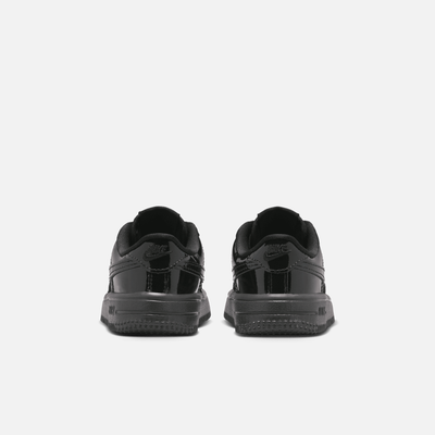 Nike Kids' Air Force 1 Low Black Patent Leather (TD)