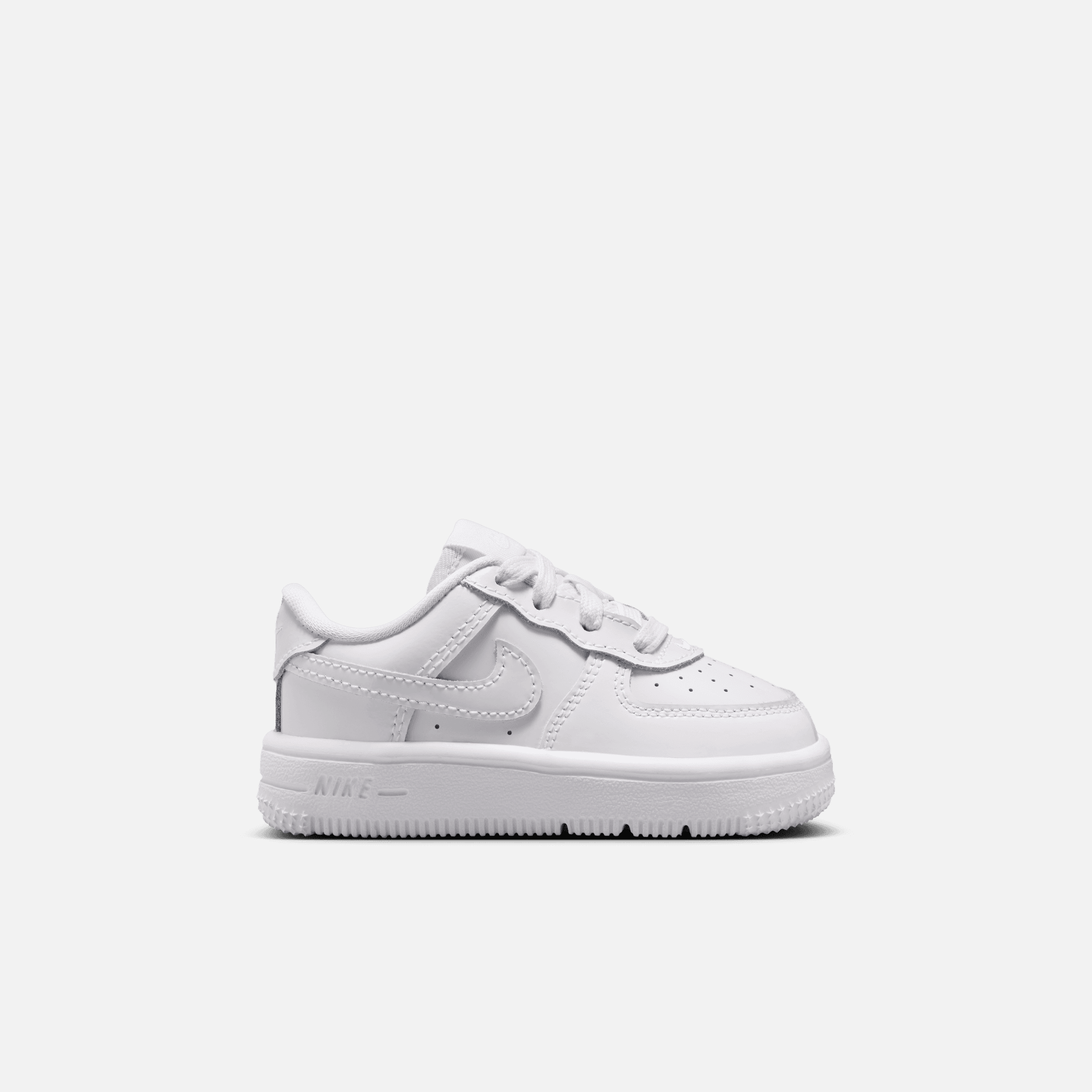 Nike Kids' Air Force 1 Low White Patent Leather (TD)
