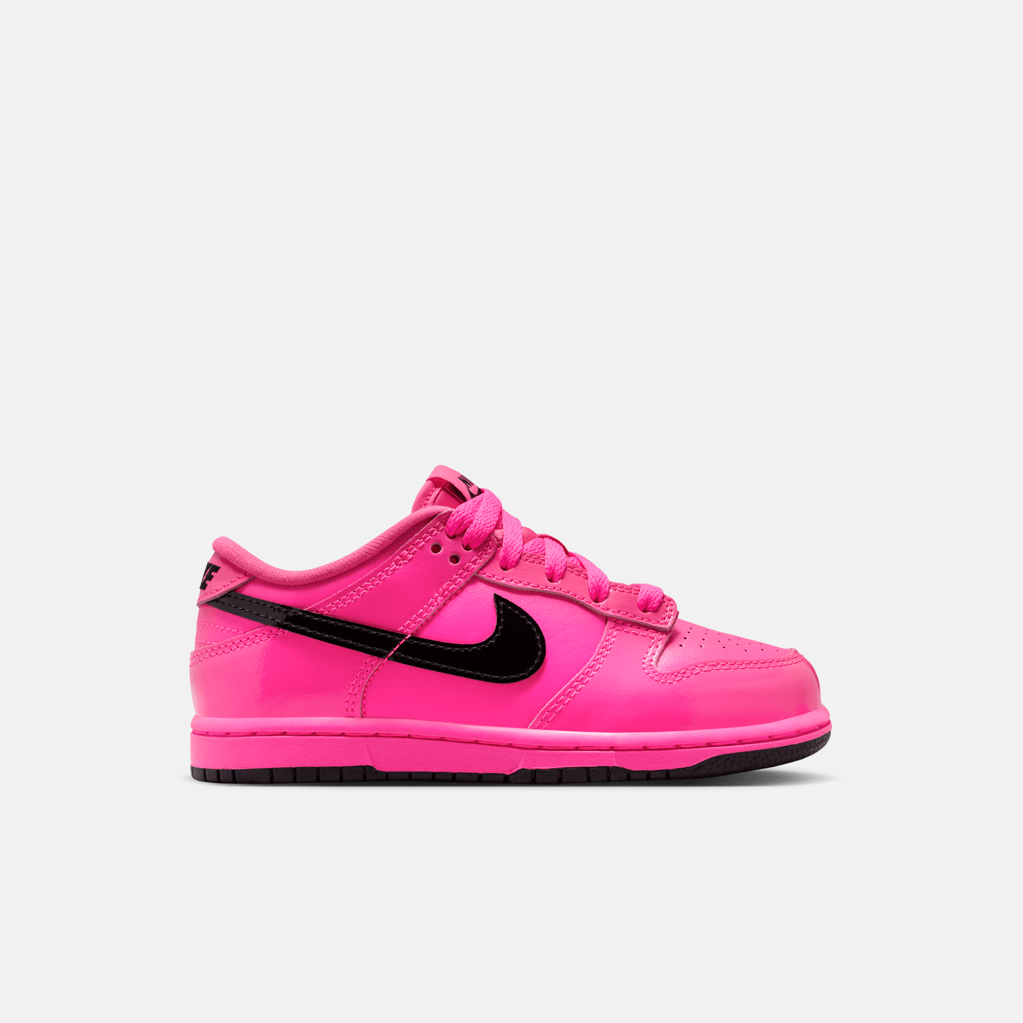 Nike Kids' Dunk Low SE Pink Blast Patent (PS)