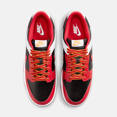 Nike Dunk Low Black White University Red