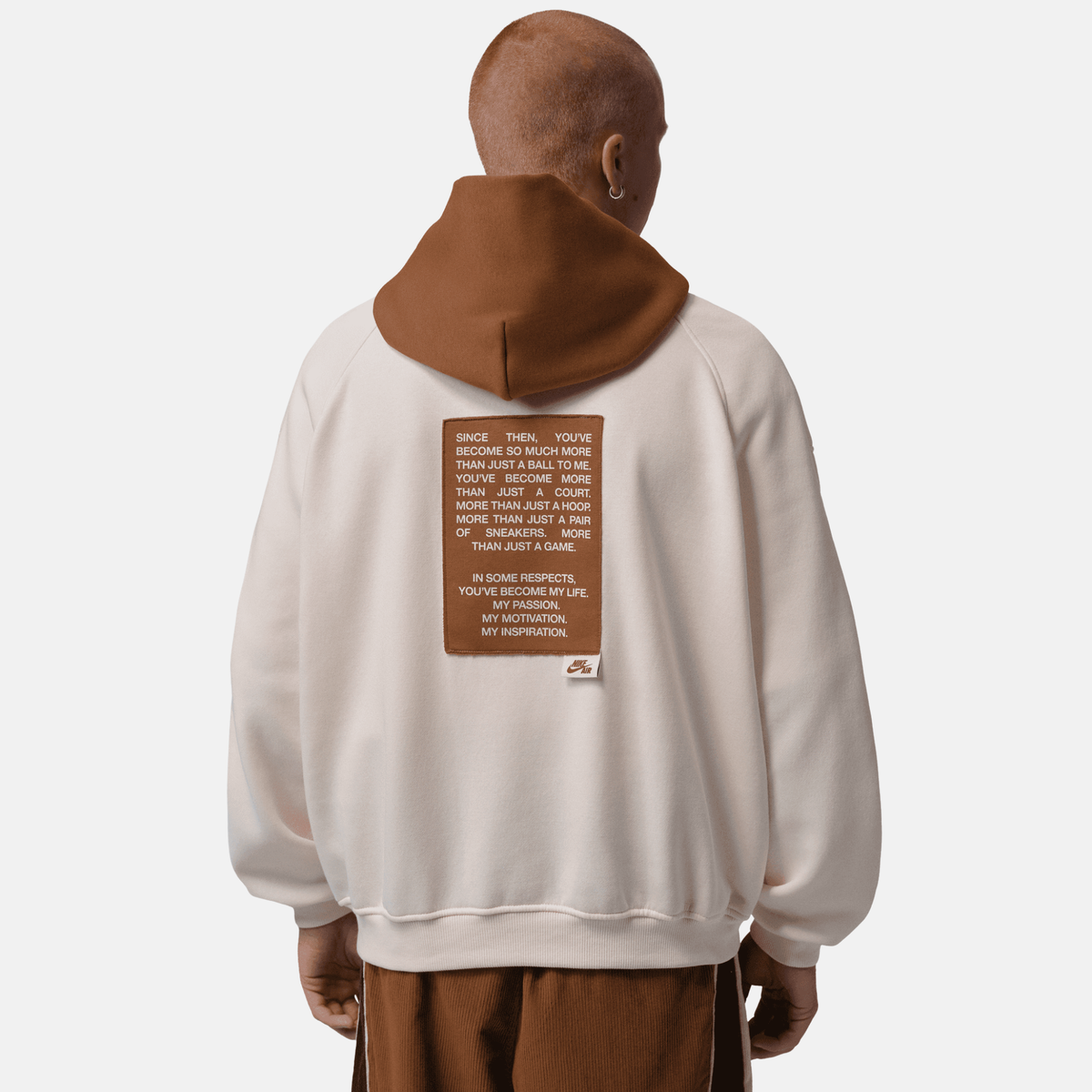Air Jordan Brooklyn Cream Brown Hoodie