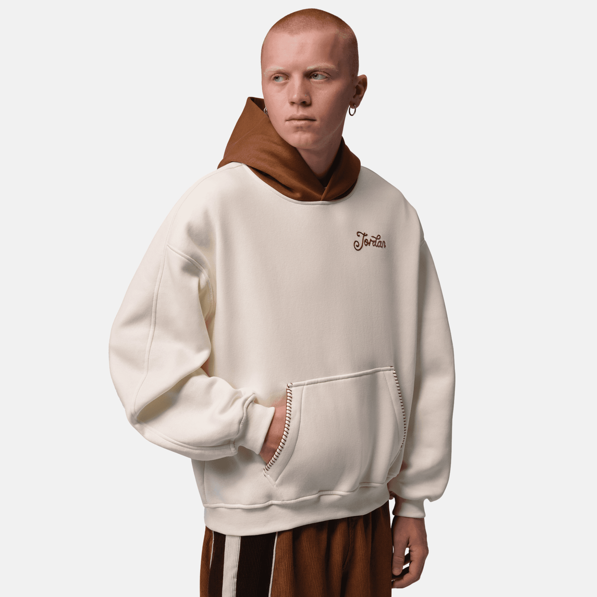 Air Jordan Brooklyn Cream Brown Hoodie