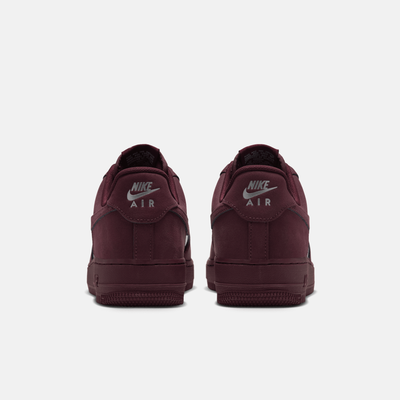 Nike Women's Air Force 1 Low Patent Suede Burgundy Crush