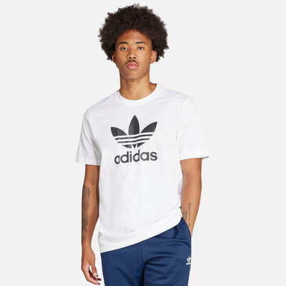 Adidas Trefoil White Black T-Shirt