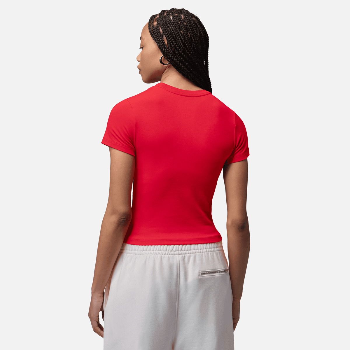 Air Jordan Women's Nail Polish Red T-Shirt
