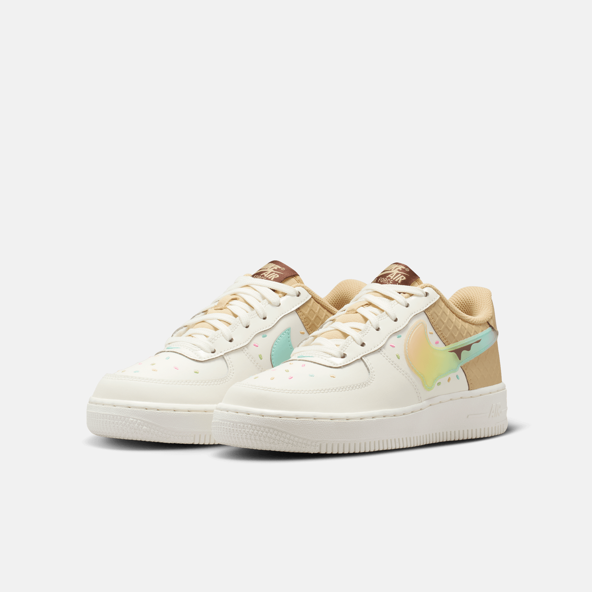 Nike Big Kids' Air Force 1 Low Ice Cream (GS)