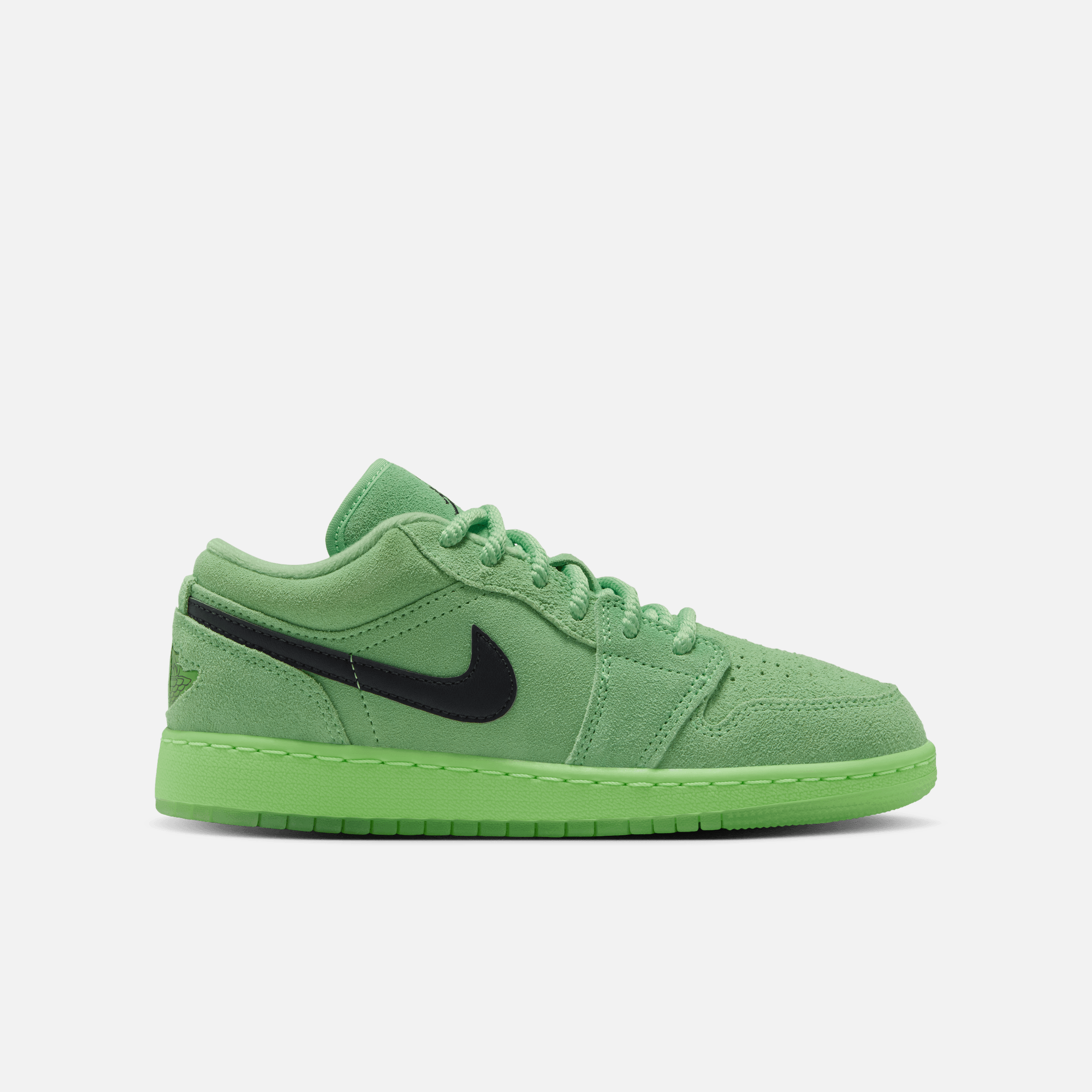 Air Jordan Big Kids' 1 Low SE Lime Blast (GS)