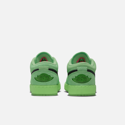 Air Jordan Big Kids' 1 Low SE Lime Blast (GS)