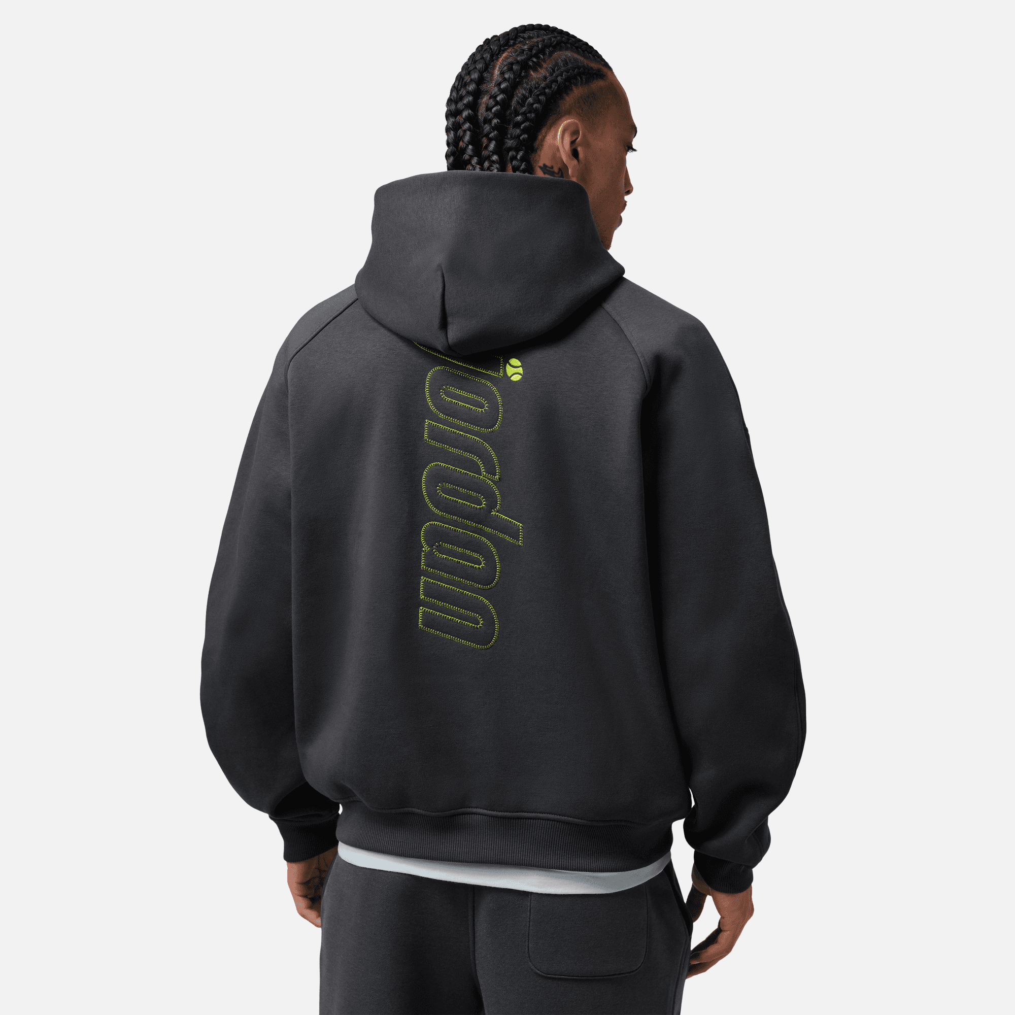 Air Jordan Brooklyn Fleece Black Pullover Hoodie