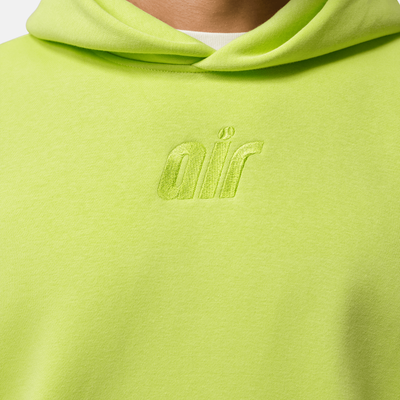 Air Jordan Brooklyn Fleece Lime Pullover Hoodie