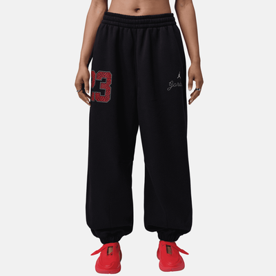 Air Jordan Women's 23 Fleece Black Pants