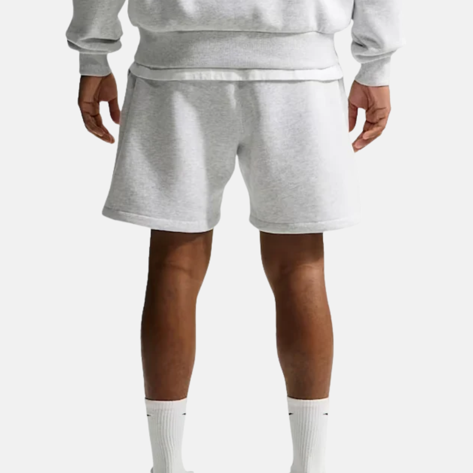 Nike Solo Fleece Light Grey Shorts