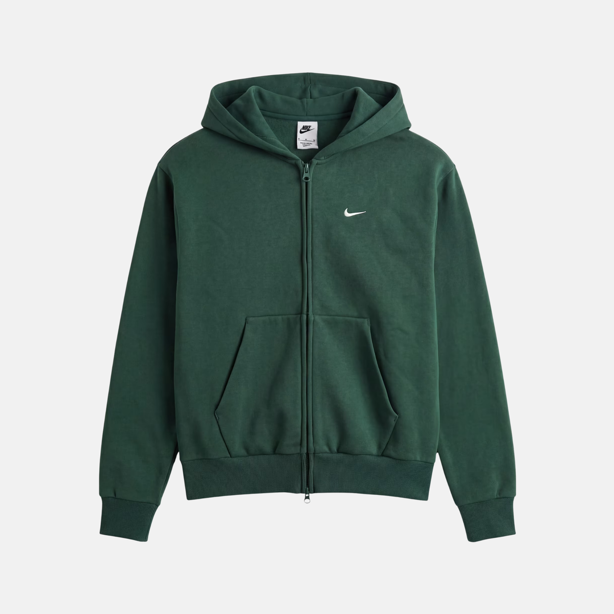 Nike Solo Fleece Green Zip Hoodie