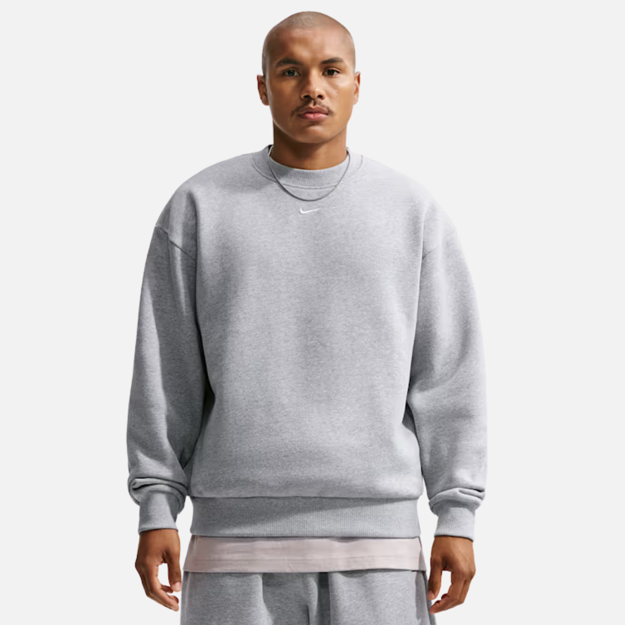 Nike Solo Fleece Crew Neck Dark Grey Sweatshirt
