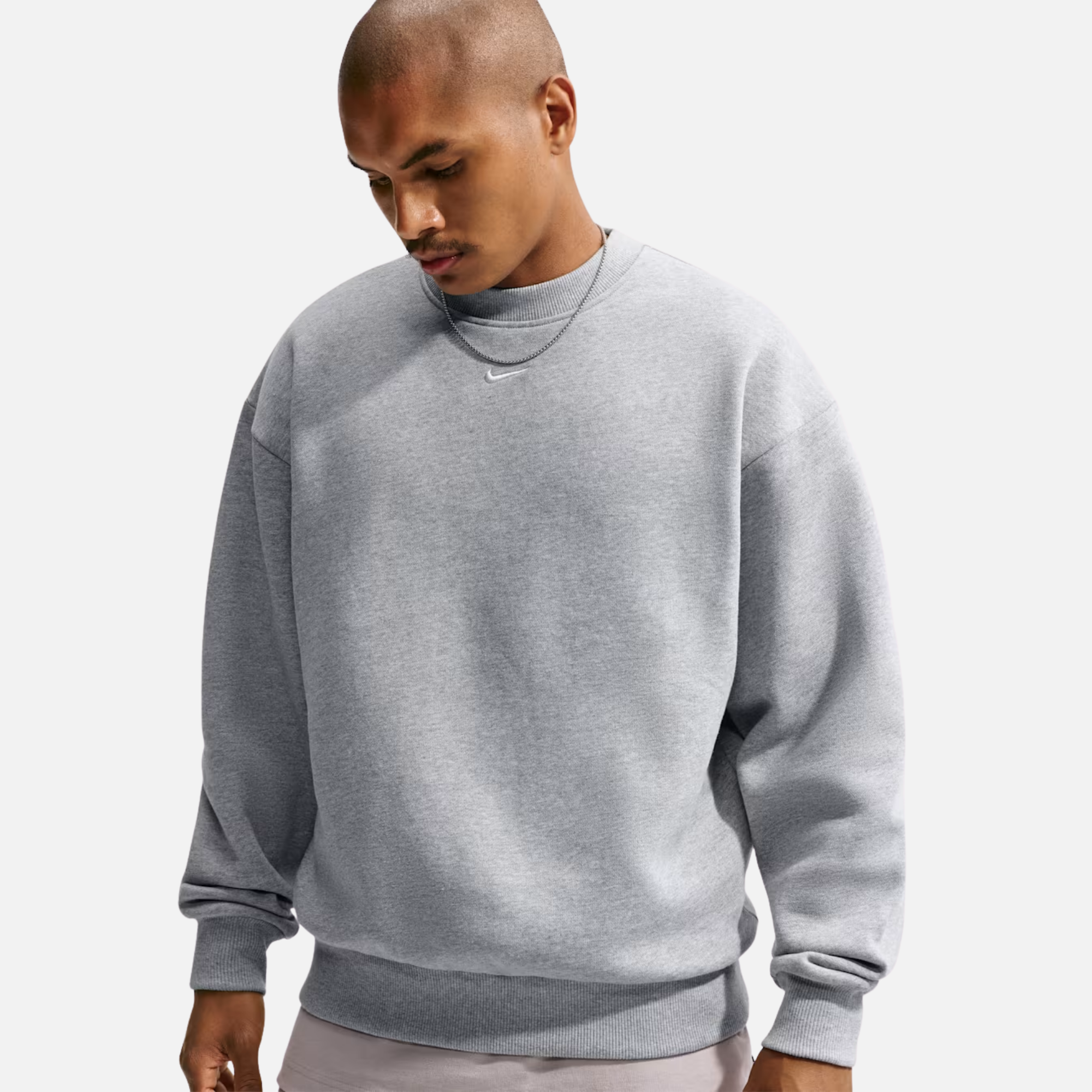 Nike Solo Fleece Crew Neck Dark Grey Sweatshirt