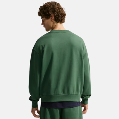 Nike Solo Fleece Crew Neck Green Sweatshirt