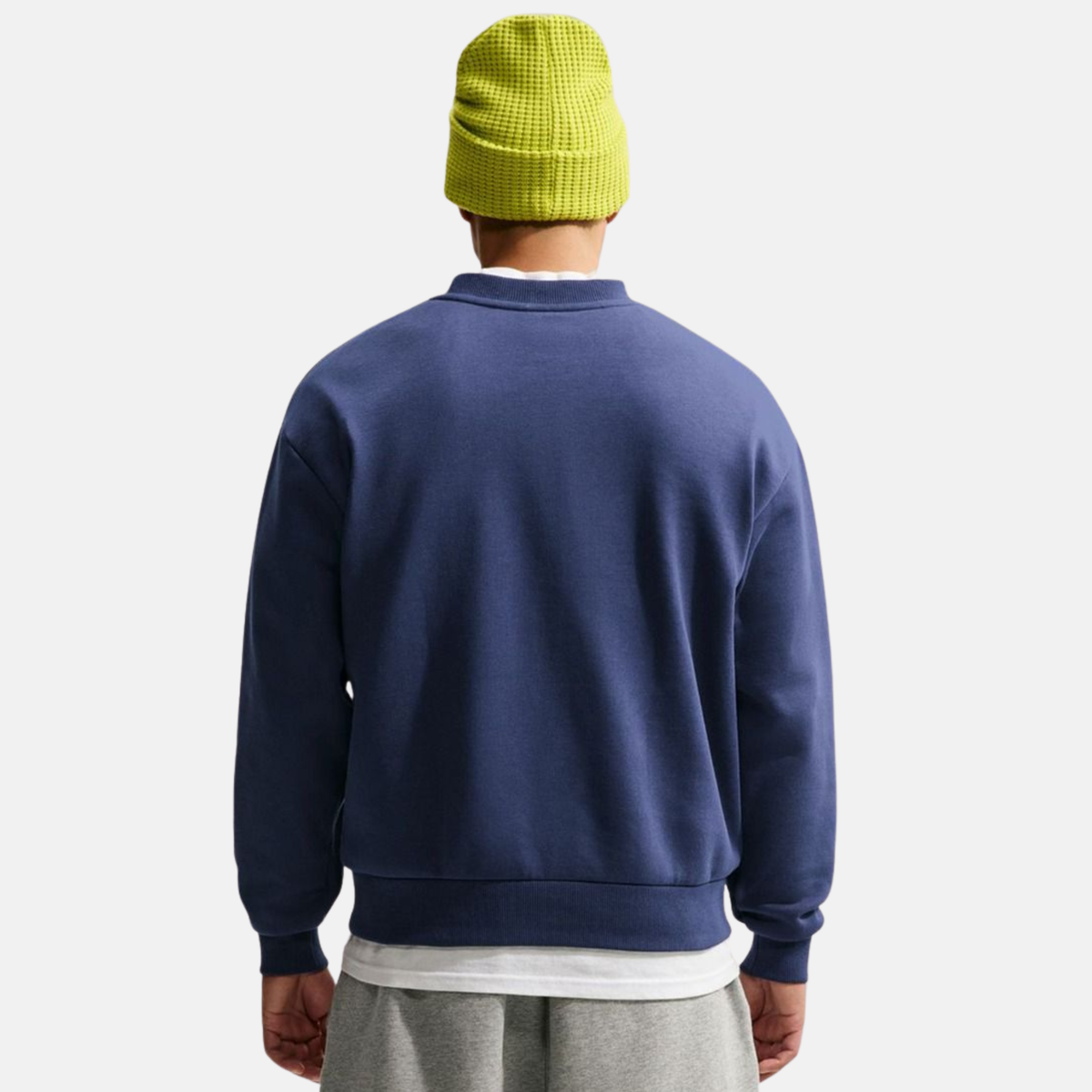 Nike Solo Fleece Crew Neck Navy Sweatshirt
