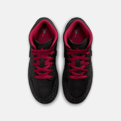 Air Jordan Big Kids' 1 Mid Elephant Print (GS)