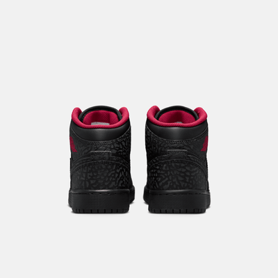 Air Jordan Big Kids' 1 Mid Elephant Print (GS)