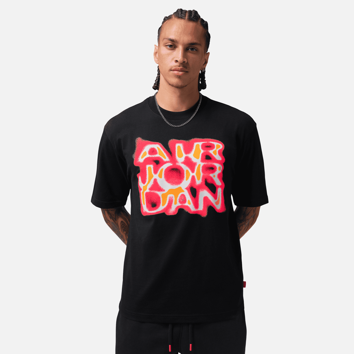 Air Jordan Brooklyn Black Red T-Shirt