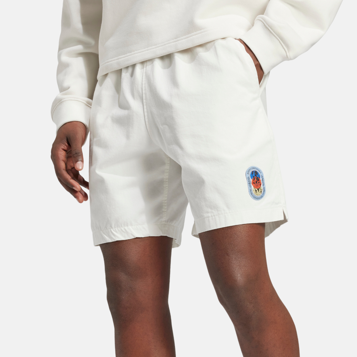 Adidas Olympic Off White Shorts