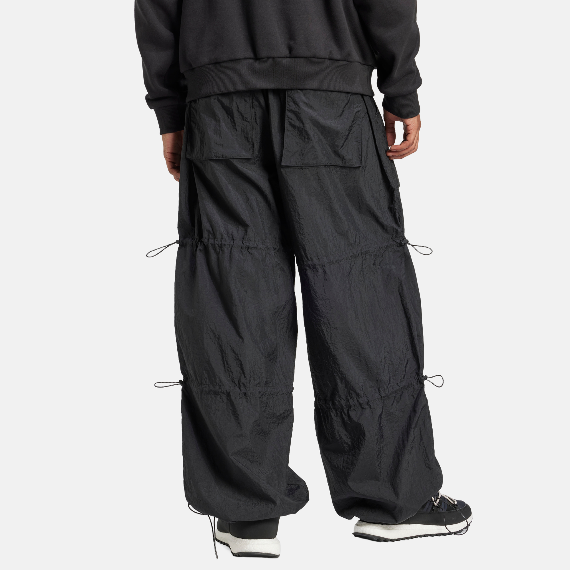 Adidas x MOON BOOT Women's Black Parachute Pants